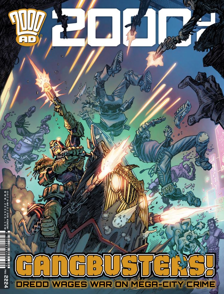 2000 AD Prog 2224 - Gangbusters!