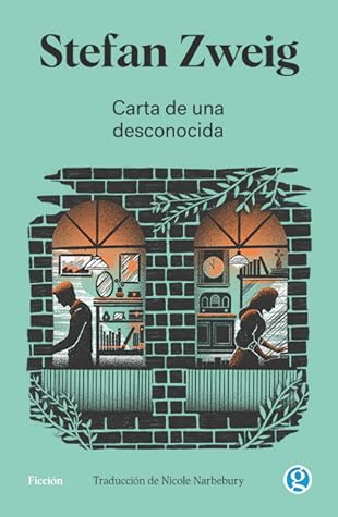 Tapa de Carta de una desconocida (Stefan Zweig)