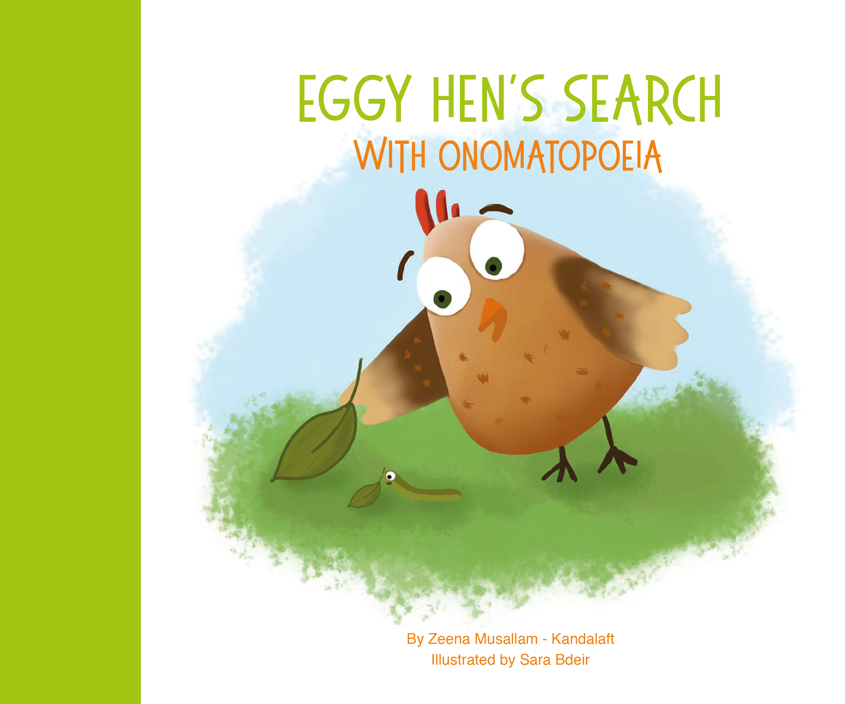 "Blooming Books": Eggy Hen's Search with Onomatopoeia