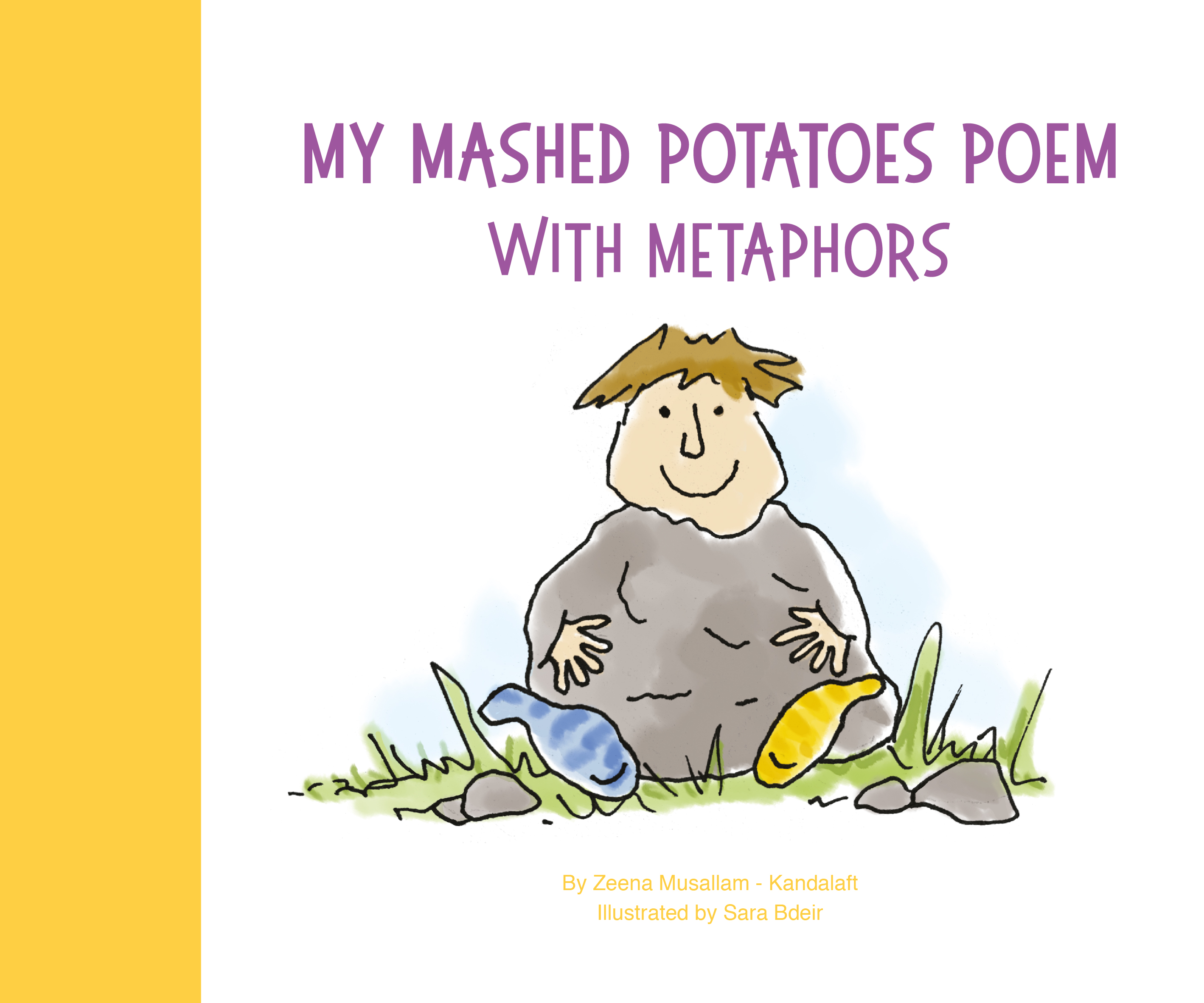 "Blooming Books" My Mashed Potatoes Poem with Metaphors