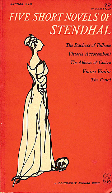 Five Short Novels of Stendhal (Paperback)