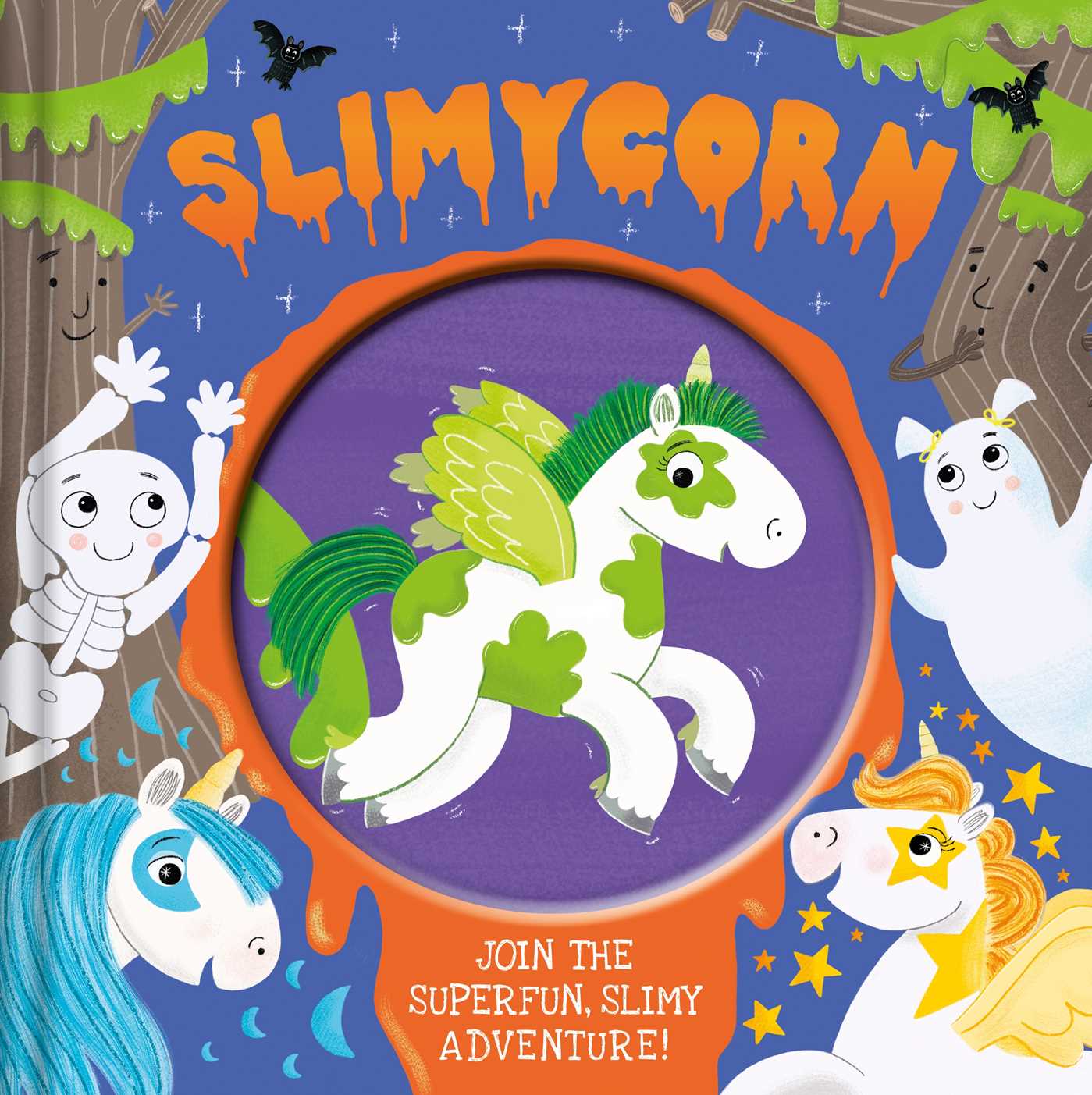 Slimycorn: Storybook with touch and feel slime pouch (Novelty Book)