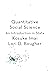 Quantitative Social Science: An Introduction in Stata