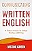 Communicating in Written En...