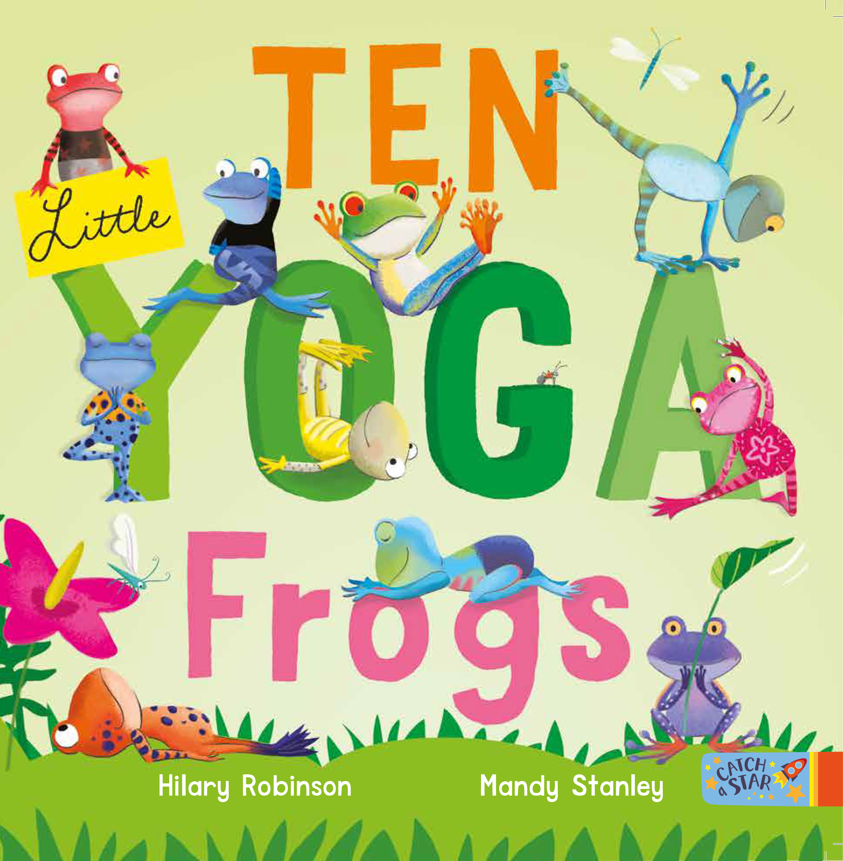 Ten Little Yoga Frogs (Paperback)