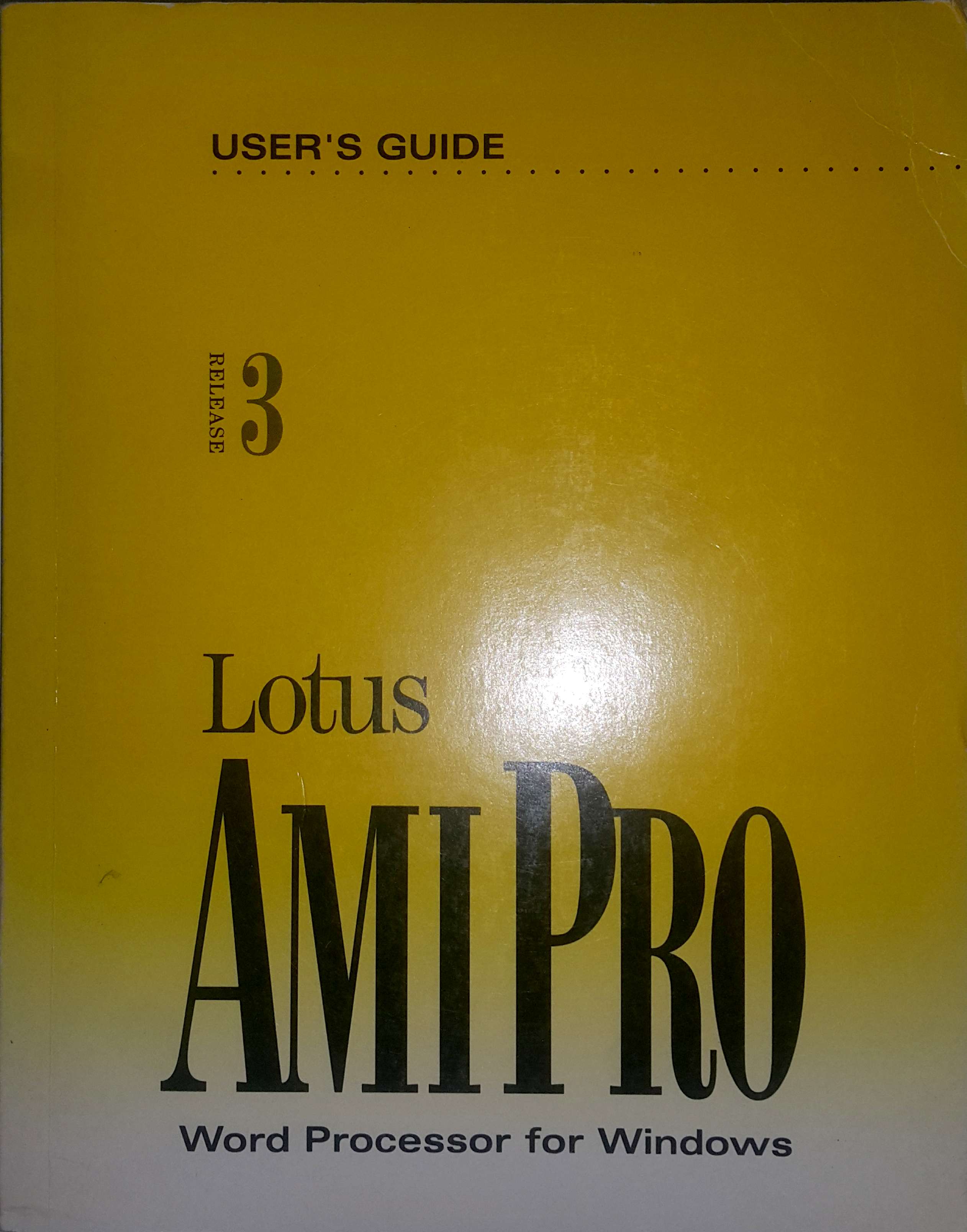 Lotus AMIPRO / Word Processor for Windows (Paperback)
