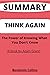SUMMARY OF THINK AGAIN: The...