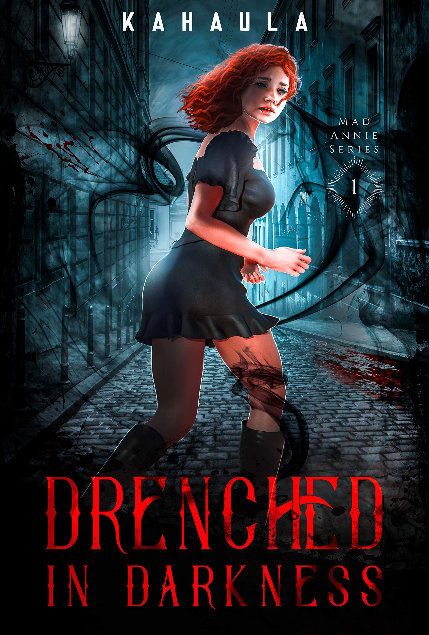 Drenched in Darkness: A Dark Hawaiian Urban Fantasy Polyamory Romance (Mad Annie Series Book 1)