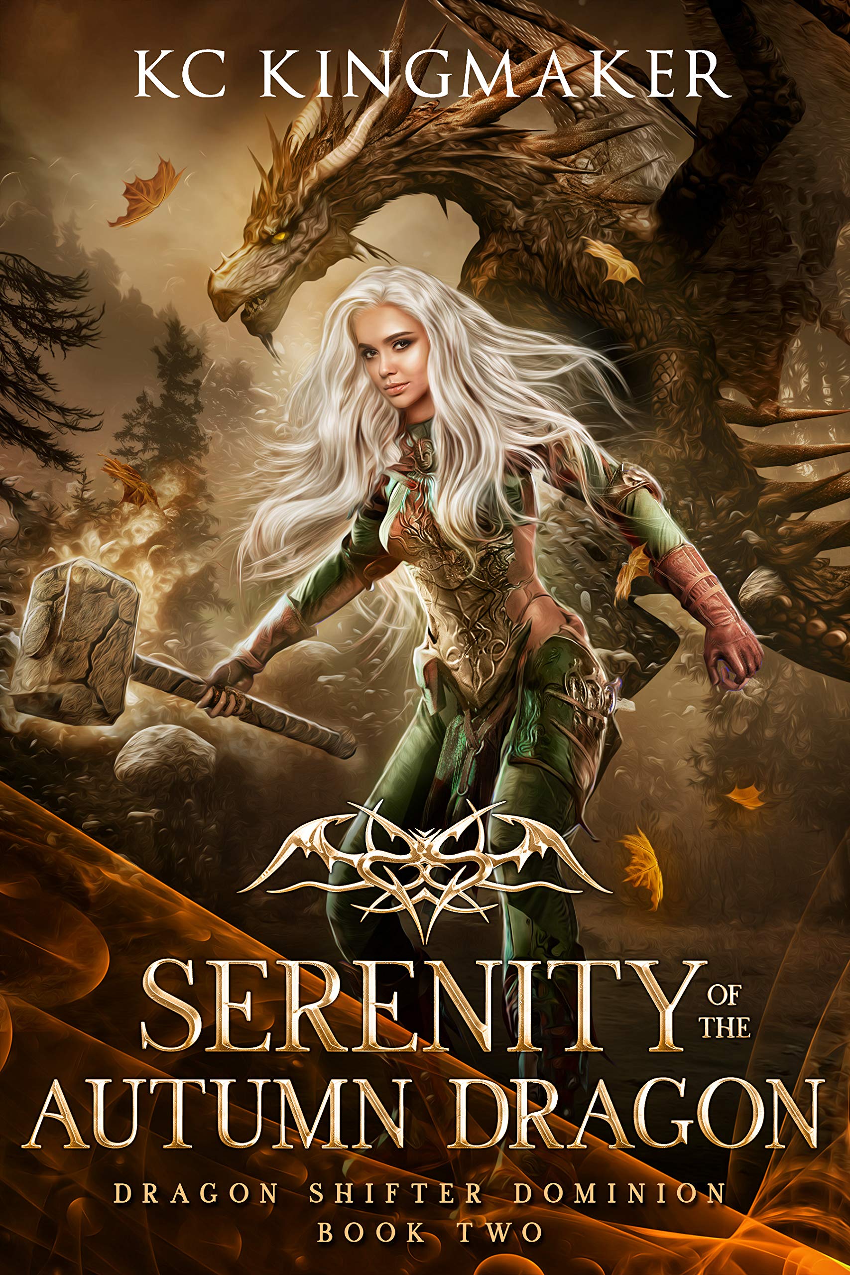 Serenity of the Autumn Dragon (Dragon Shifter Dominion, #2)