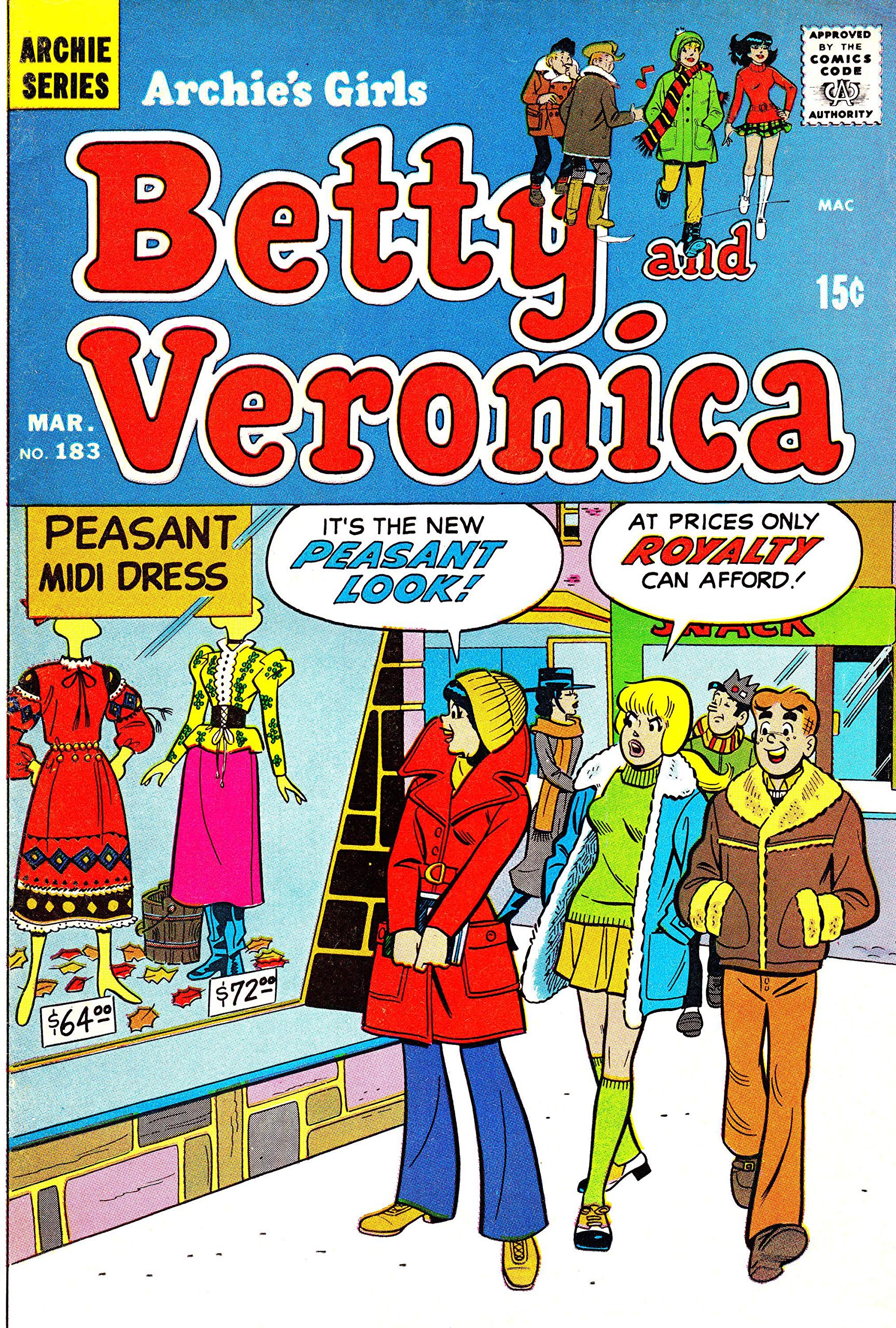 Archie's Girls Betty & Veronica #183 (Archie's Girls Betty and Veronica)