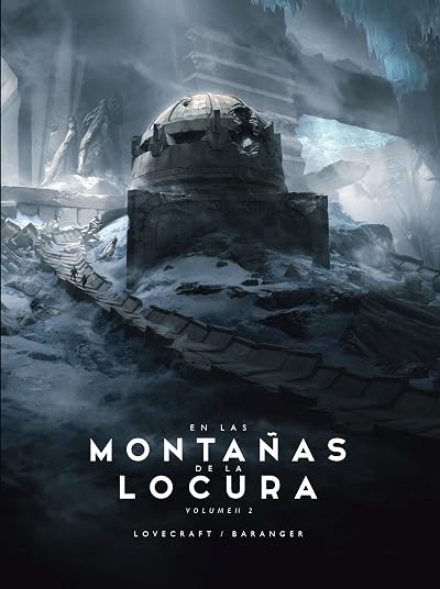 Portada de En las montañas de la locura tomo 2, de H.P. Lovecraft