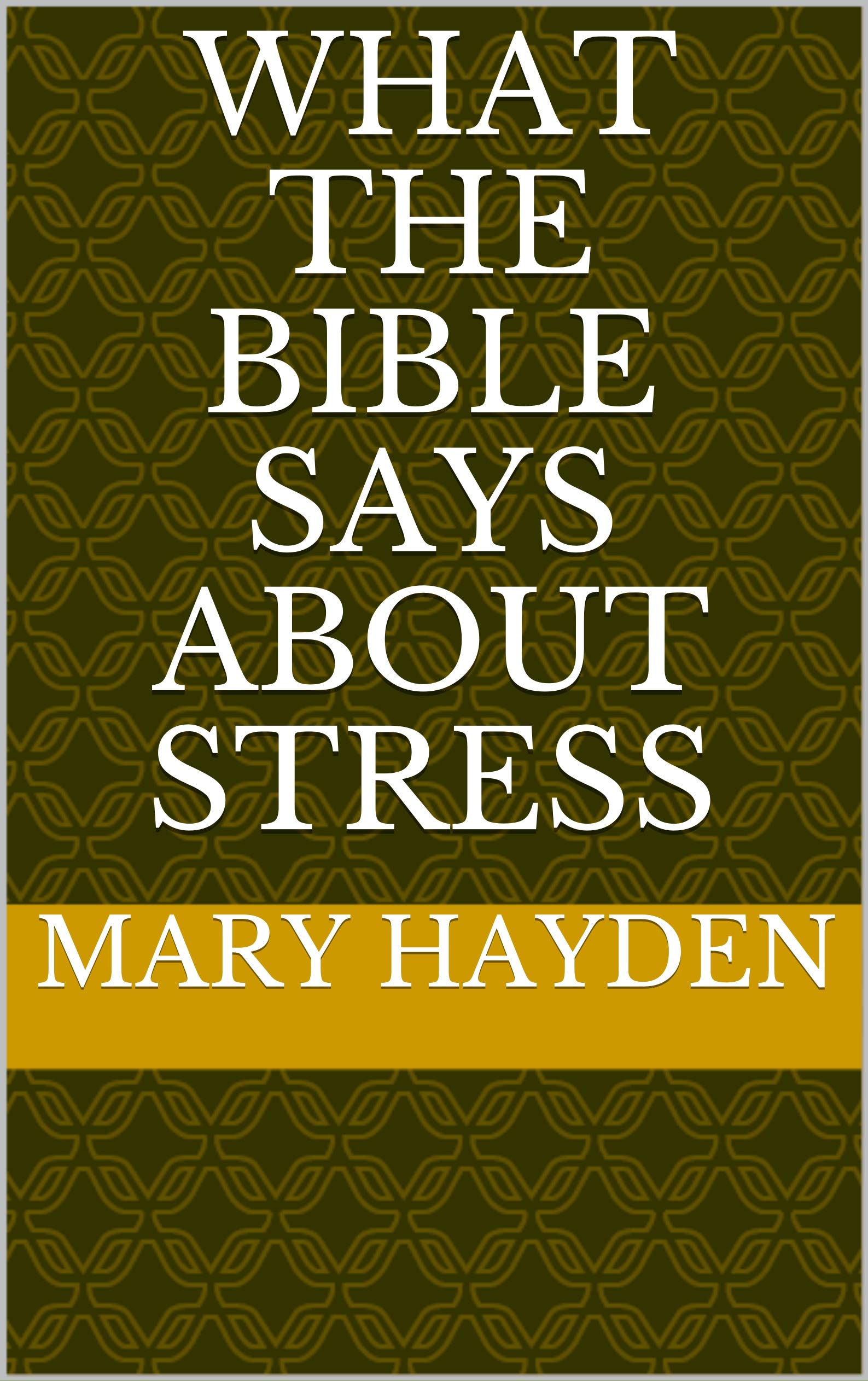 What the bible says about stress (Kindle Edition)