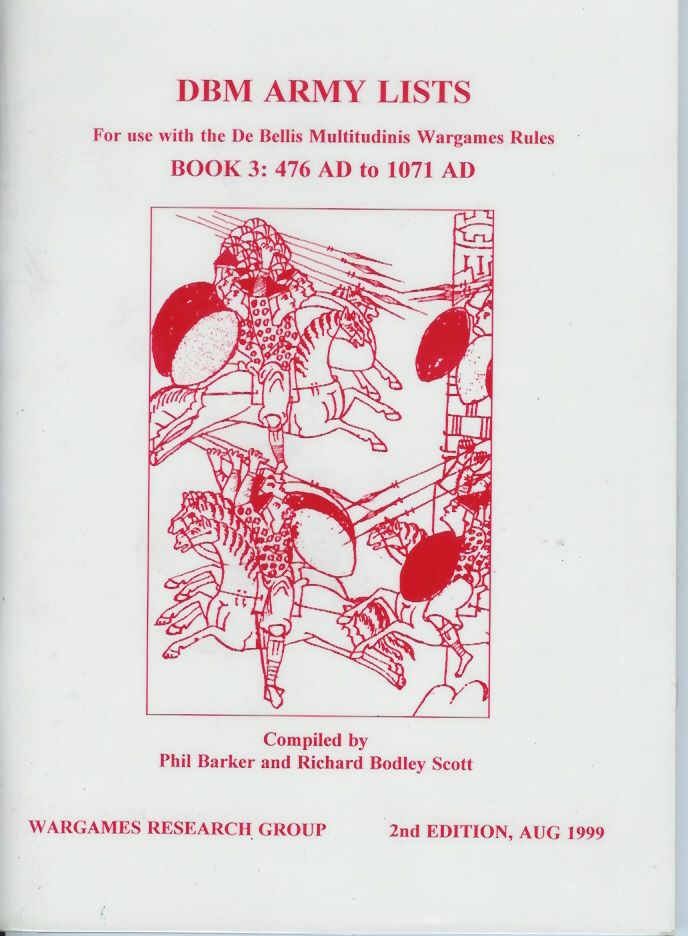 DBM Army Lists: 476AD to 1071AD Bk. 3: De Bellis Multitudinis