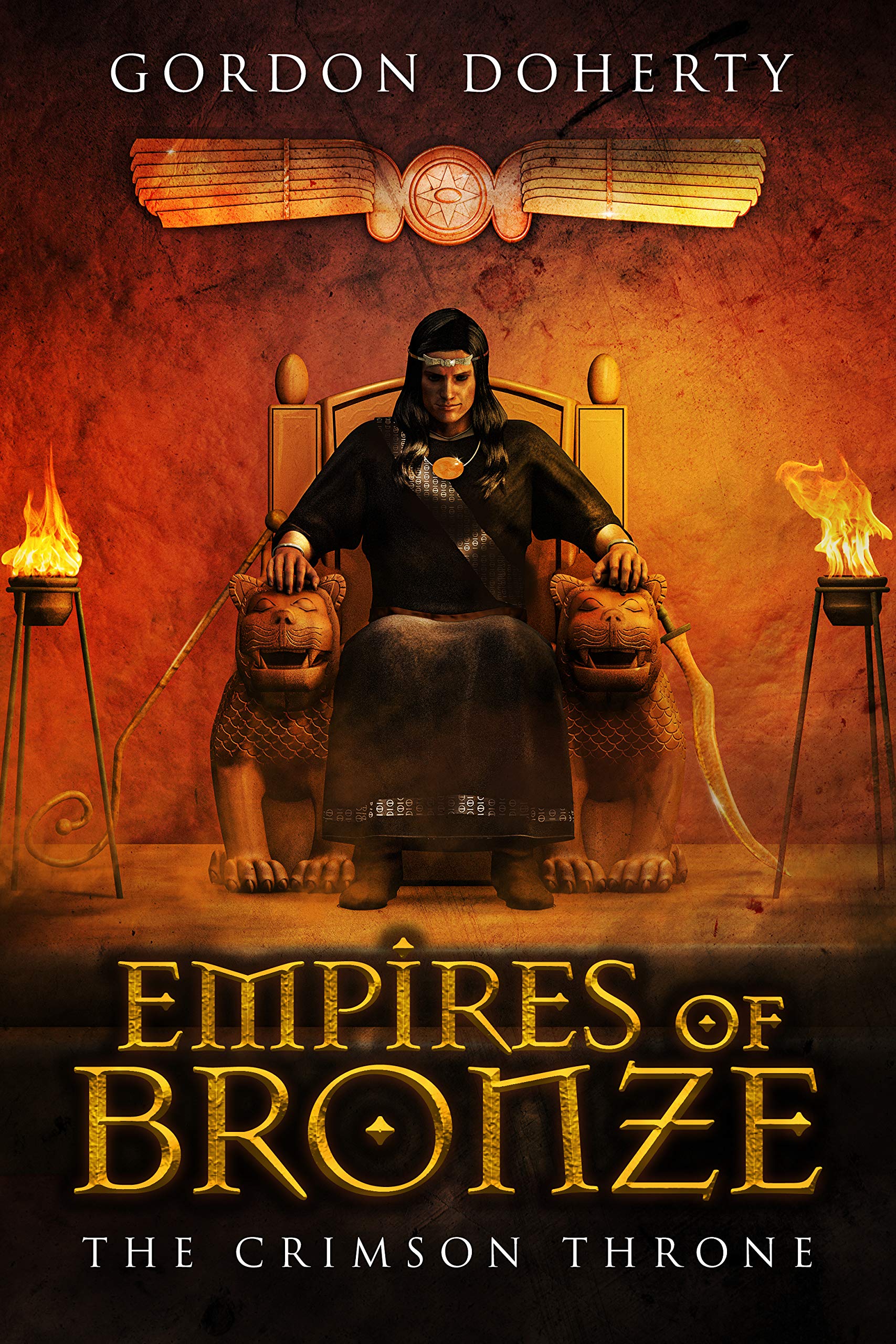 The Crimson Throne (Empires of Bronze, #4)