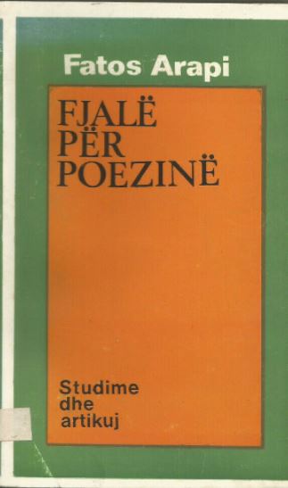 Fjalë për poezinë