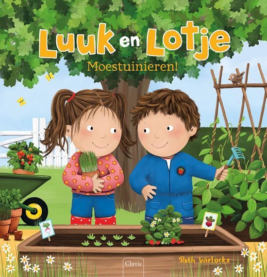 Luuk en Lotje: moestuinieren! (Hardcover)