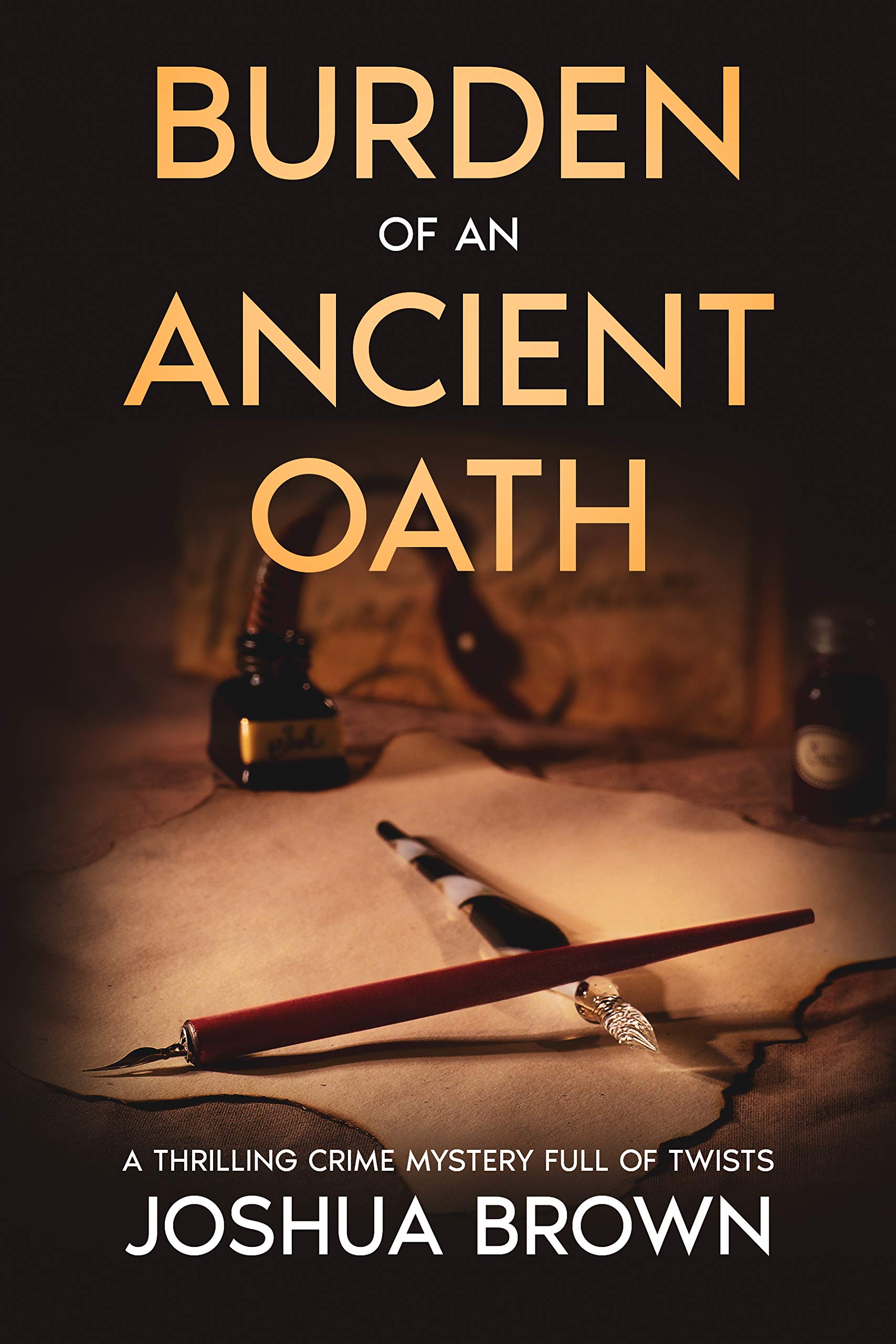 Burden of an Ancient Oath (New York Murder Mysteries #1)