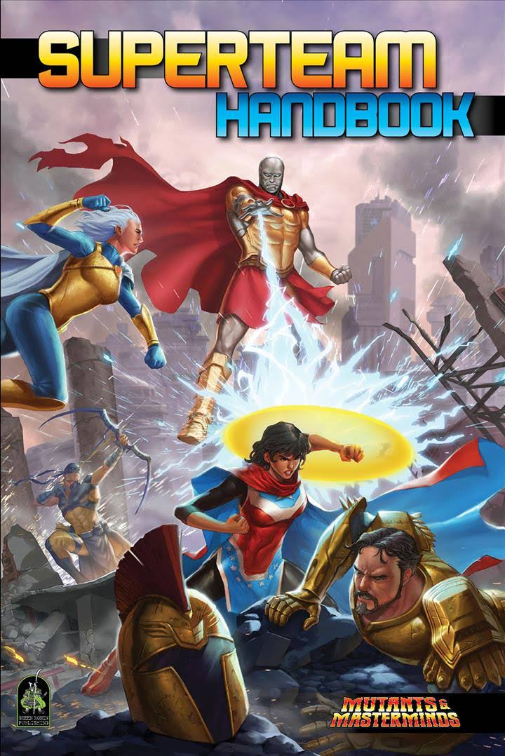 Superteam Handbook: A Mutants & Masterminds Sourcebook (Hardcover)