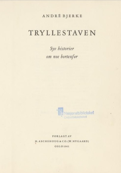 Tryllestaven