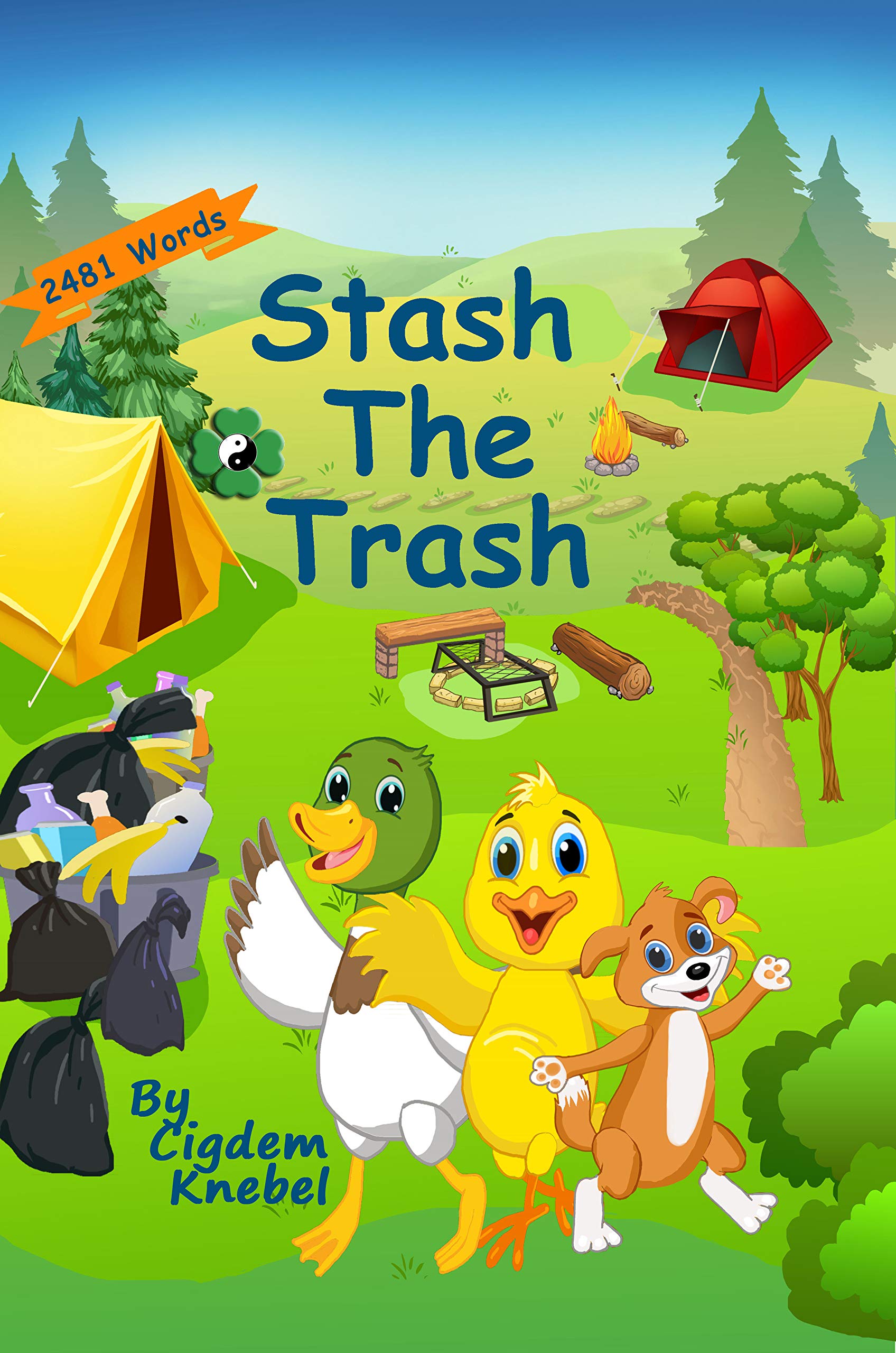 Stash The Trash: Early Decodable Book (Simple Words Early Decodable Books)
