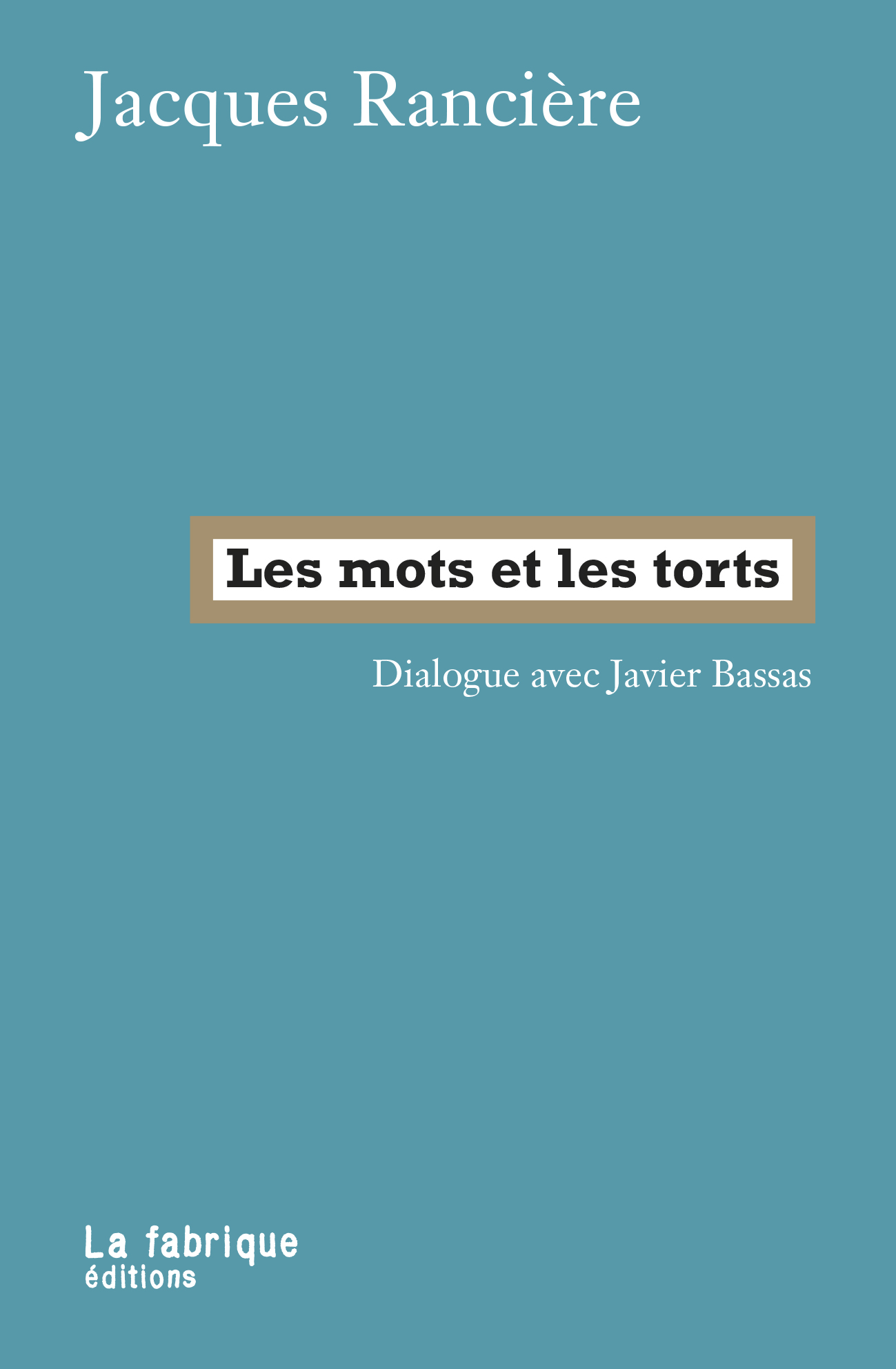 Les mots et les torts (Paperback)