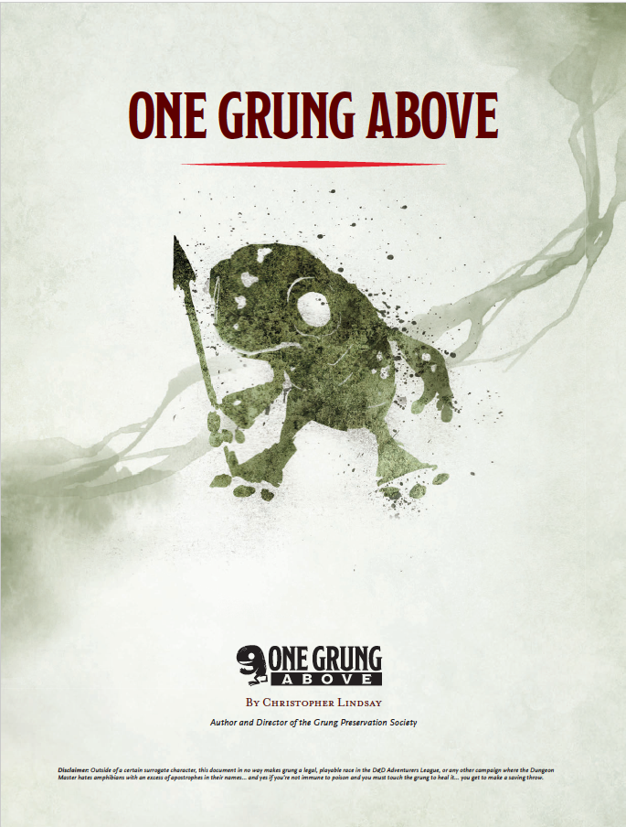 One Grung Above (5e)