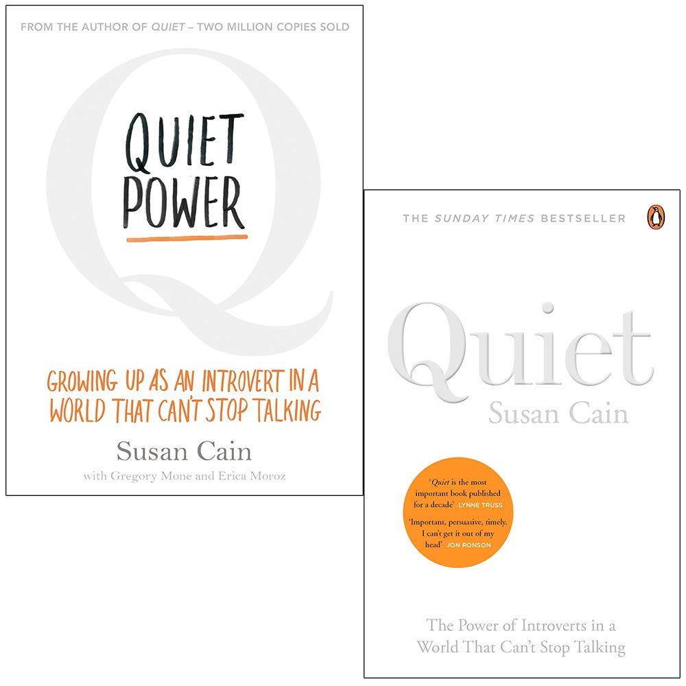 Quiet Power & Quiet The Power of Introverts in a World That Can't Stop Talking By Susan Cain 2 Books Collection Set (Paperback)