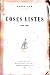 Coses vistes. 1920-1925