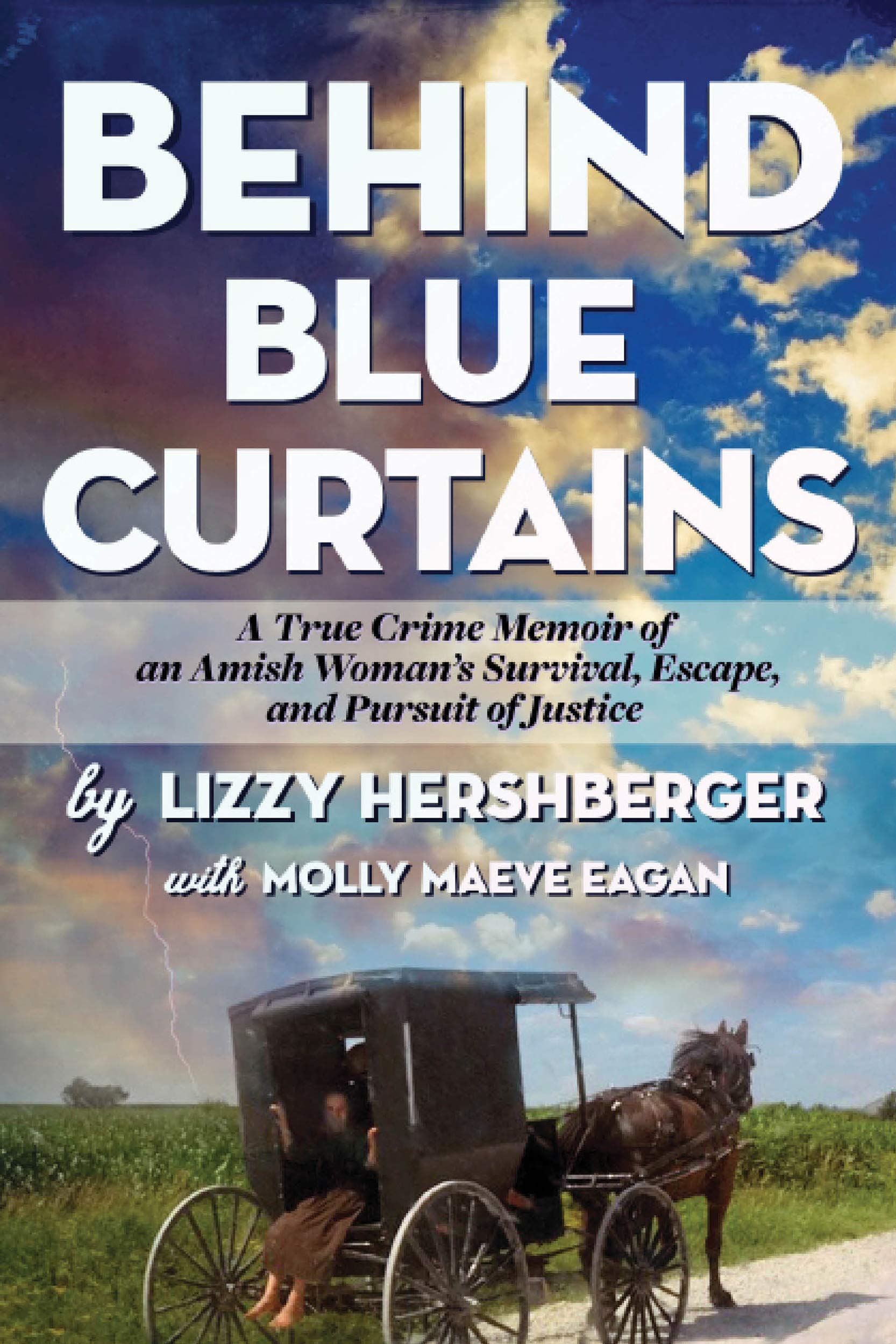 Behind Blue Curtains: A True Crime Memoir of an Amish Woman's Survival, Escape, and Pursuit of Justice (Amish True Crime Book 1)