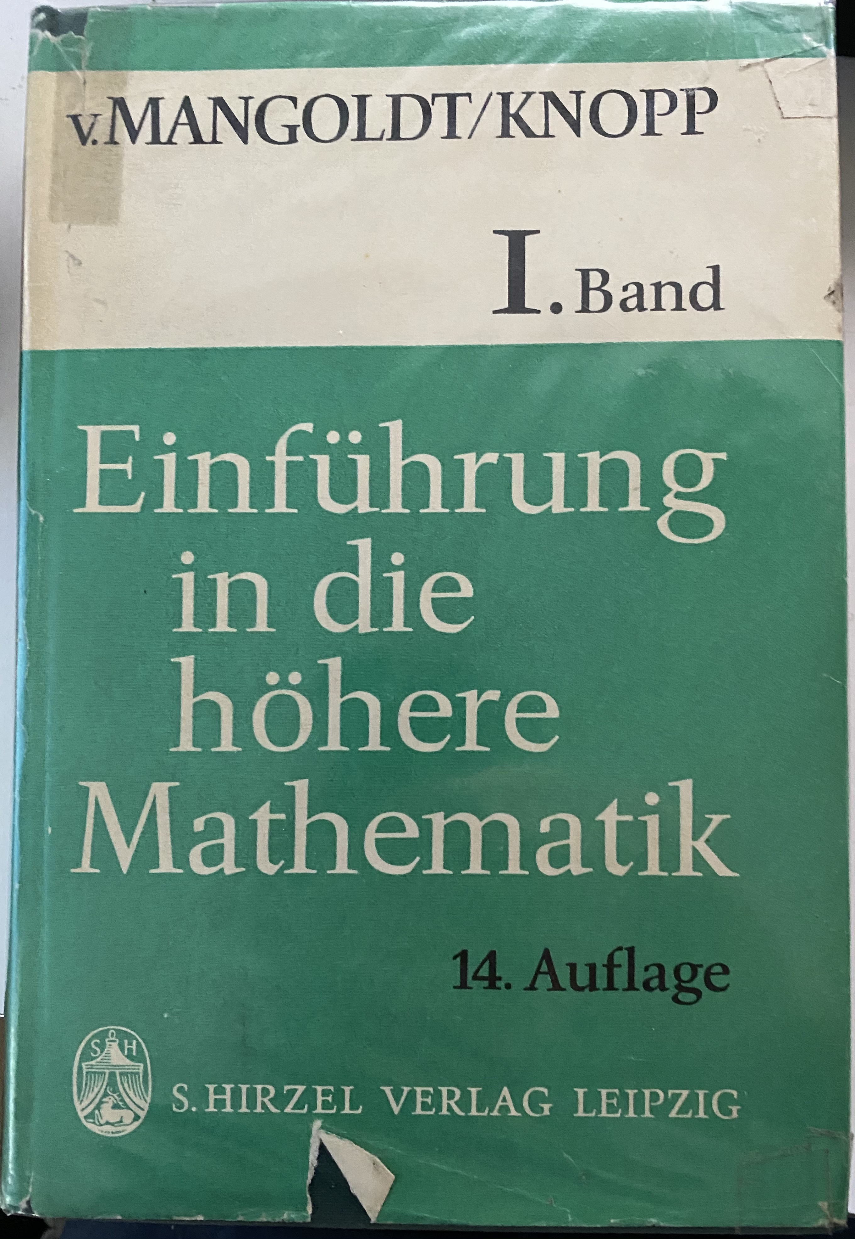 Einführung in die höhere Mathematik, 4 Bde., Bd. 1, Zahlen, Funktionen, Grenzwerte, analytische Geometrie, Algebra, Mengenlehre