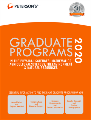 Graduate Programs in the Physical Sciences, Mathematics, Agricultural Sciences, the Environment & Natural Resources 2020