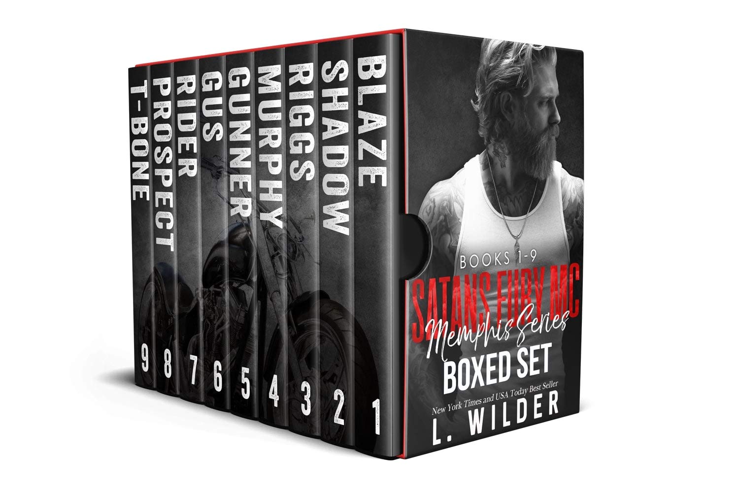 Satan's Fury MC- Memphis : Books 1-9 (Kindle Edition)