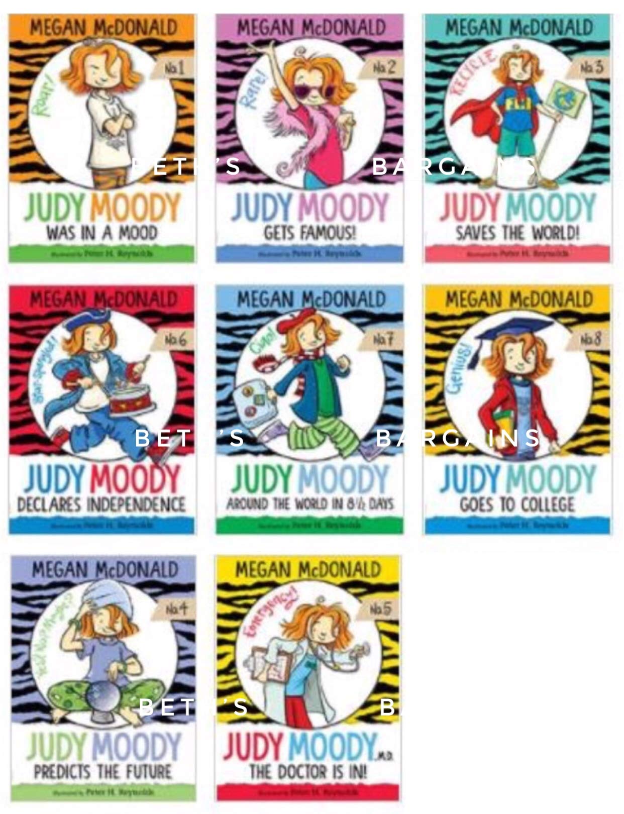 Judy Moody The Best Ever Collection - The First 8 Books in One Boxed Set (Paperback)