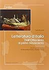 Letteratura d'Italia. Dall'Ottocento al primo Novecento