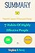 Summary of The 7 Habit of H...