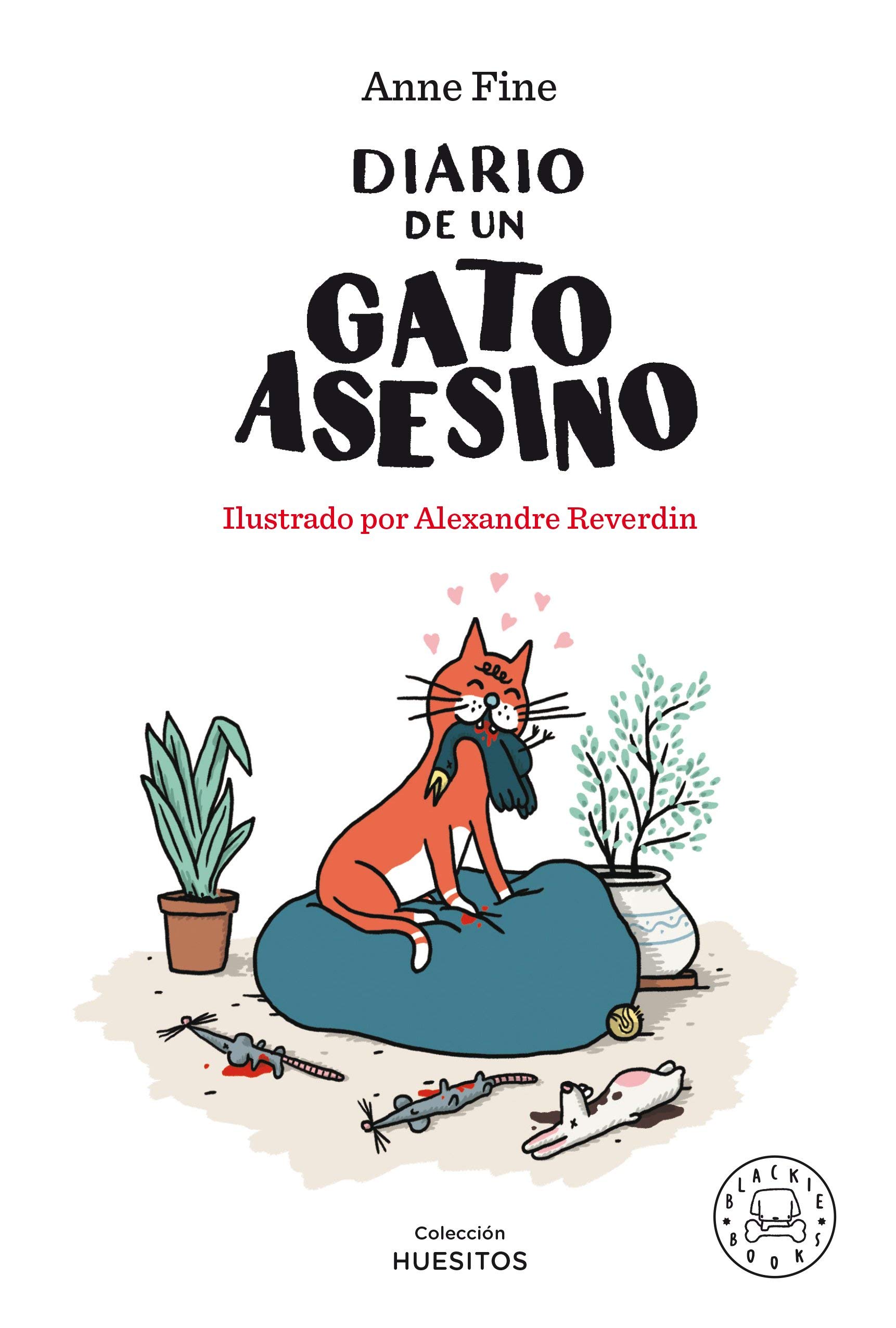 Portada de Diario de un gato asesino, de Anne Fine