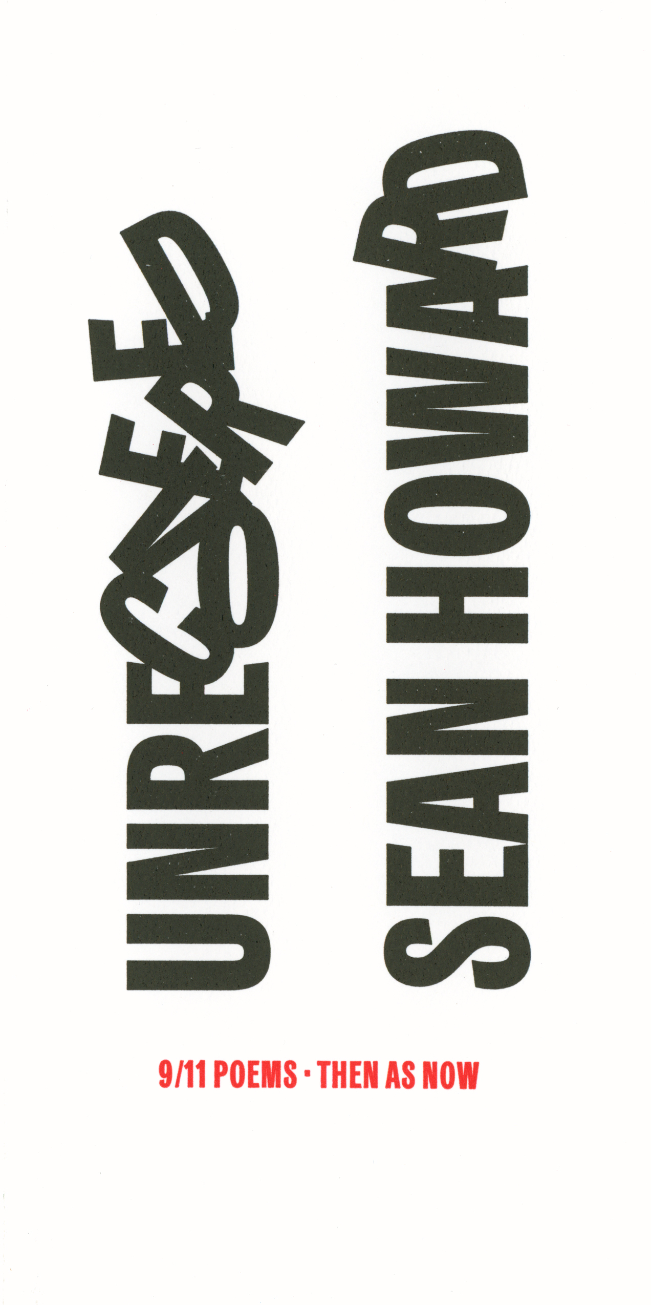 Unrecovered: 9/11 Poems, Then As Now