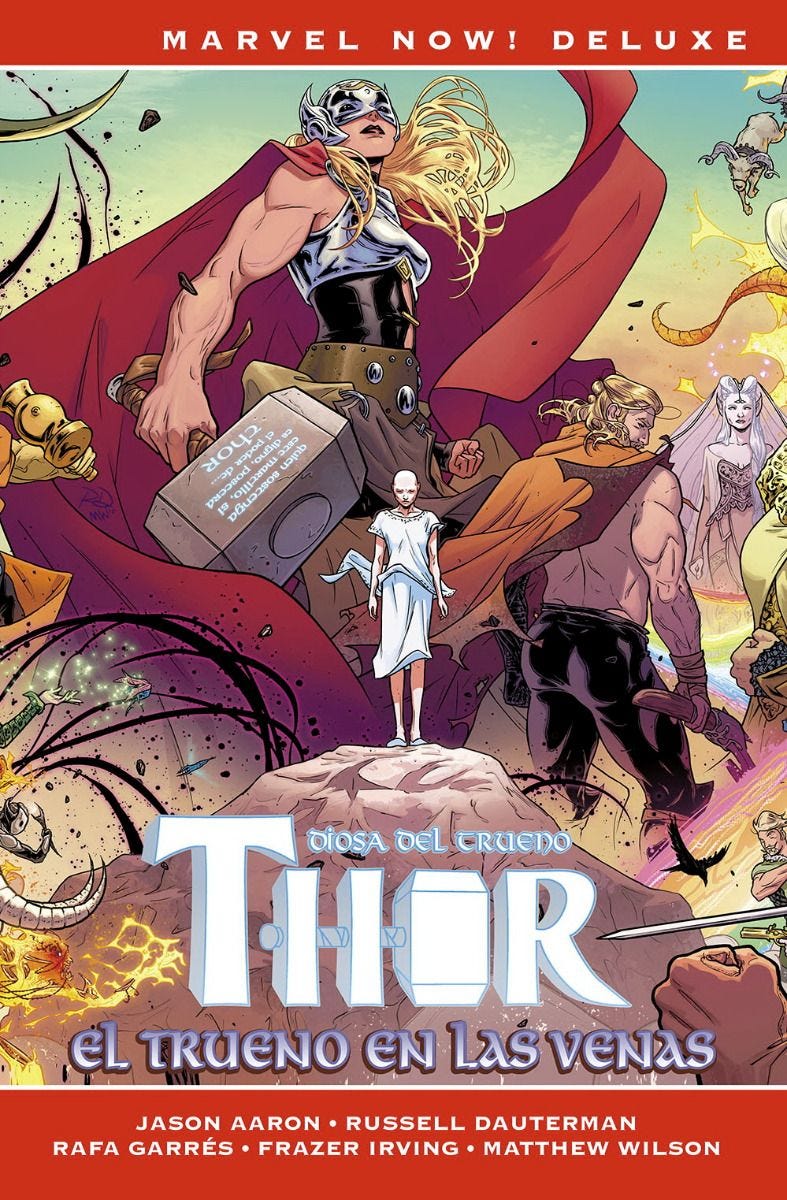 Portada de El Trueno en las Venas, de Jason Aaron