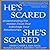 He's Scared, She's Scared: Understanding the Hidden Fears That Sabotage Your Relationships