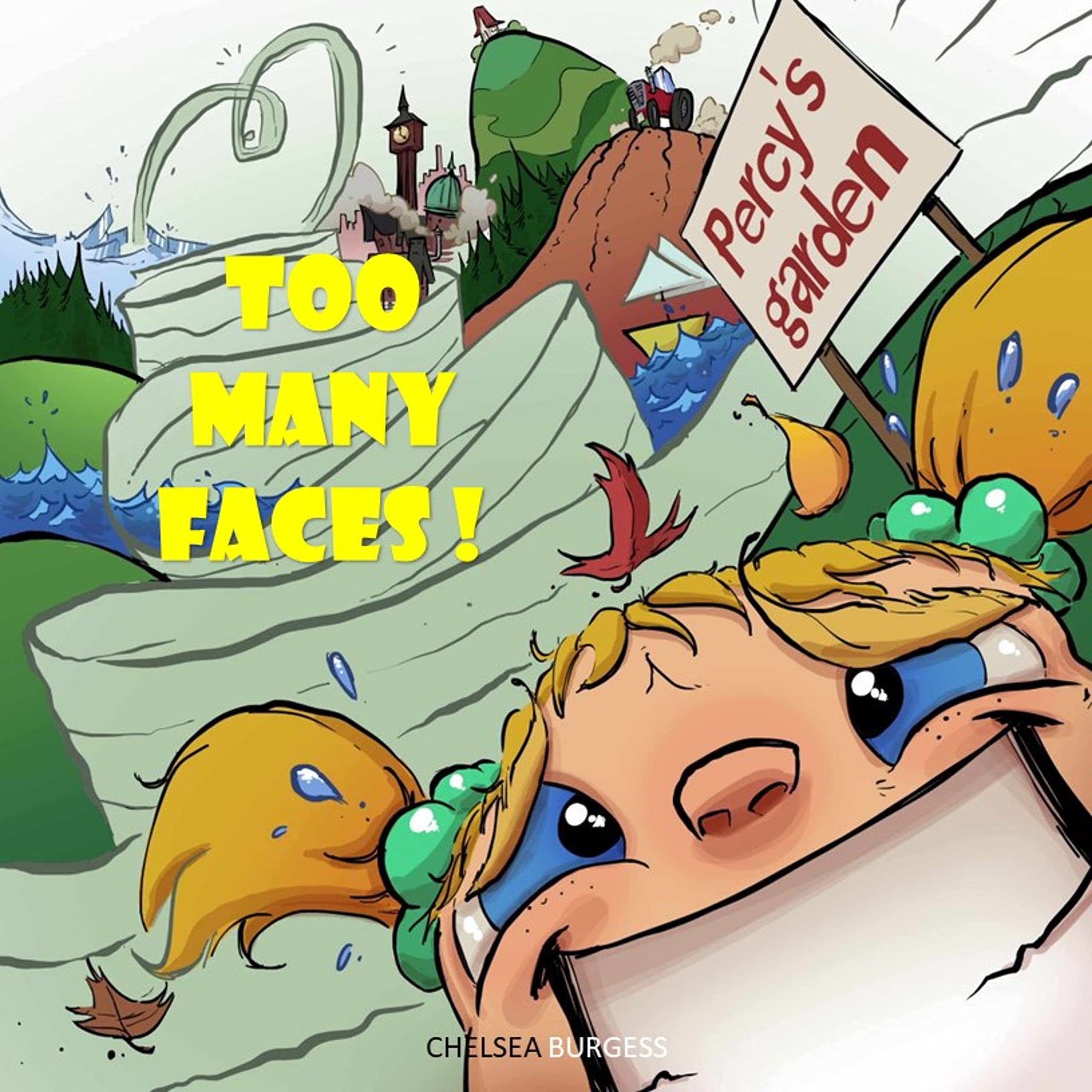 Too Many Faces: Picture Book : Funny Bedtime Short Stories For Kids (Early Reader Books 1)