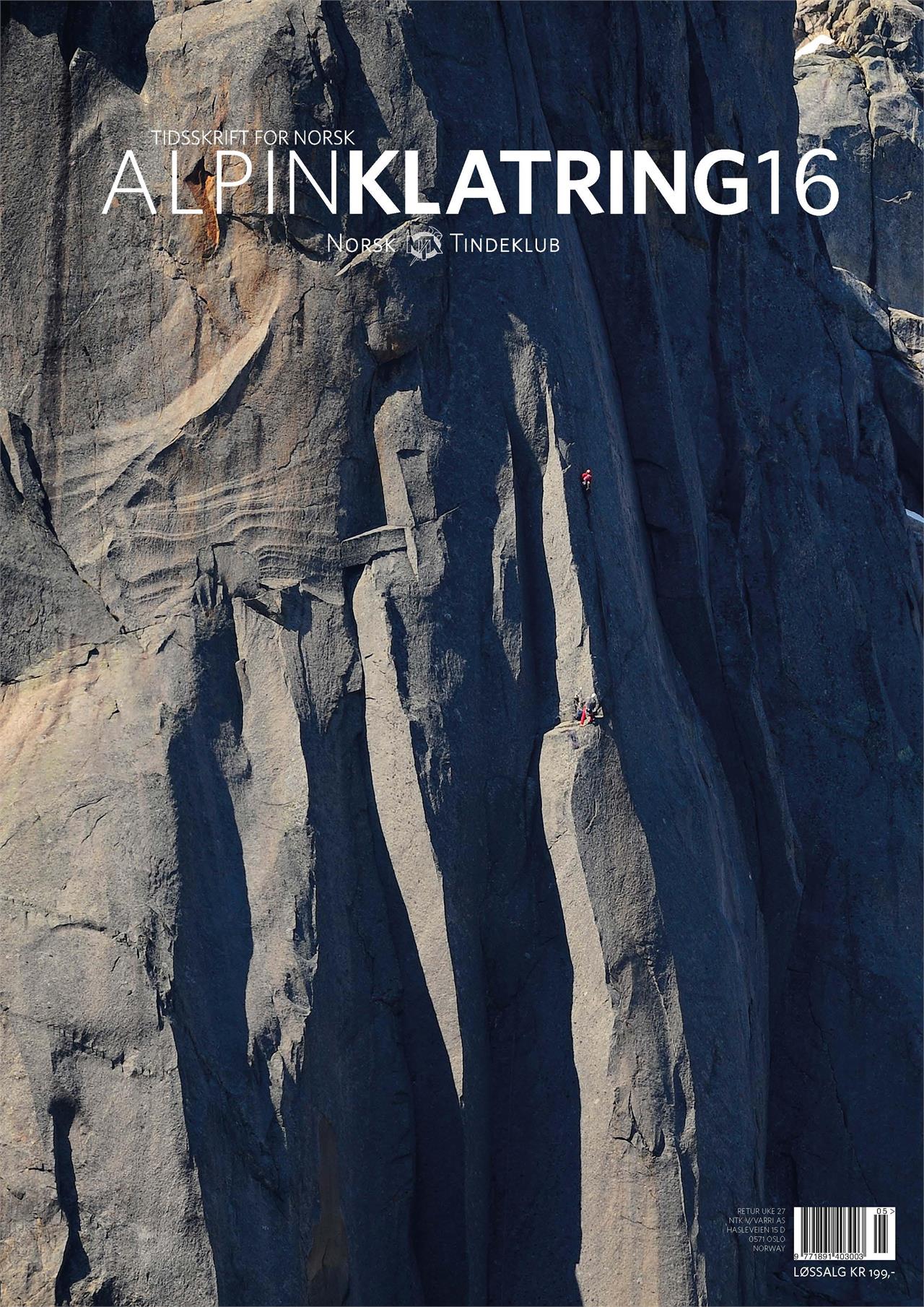 Tidsskift for Norsk Alpinklatring 2016