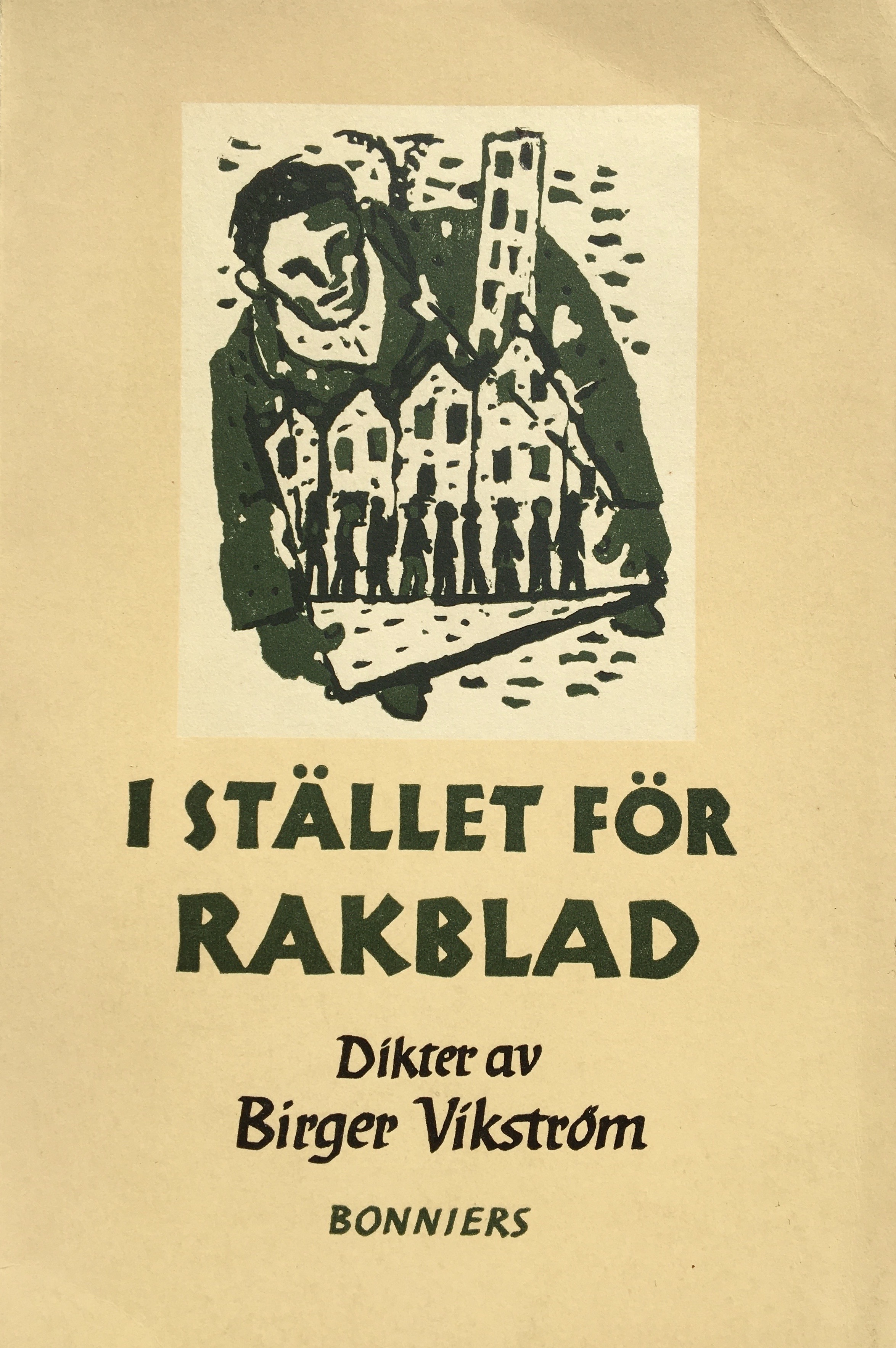 I stället för rakblad: Dikter (Unknown Binding)