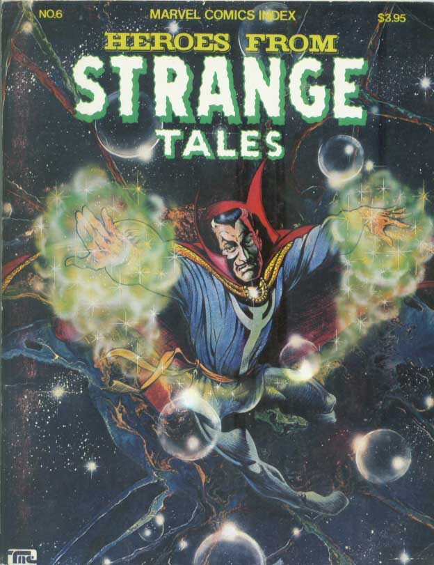 Marvel Comics Index Heroes from Strange Tales