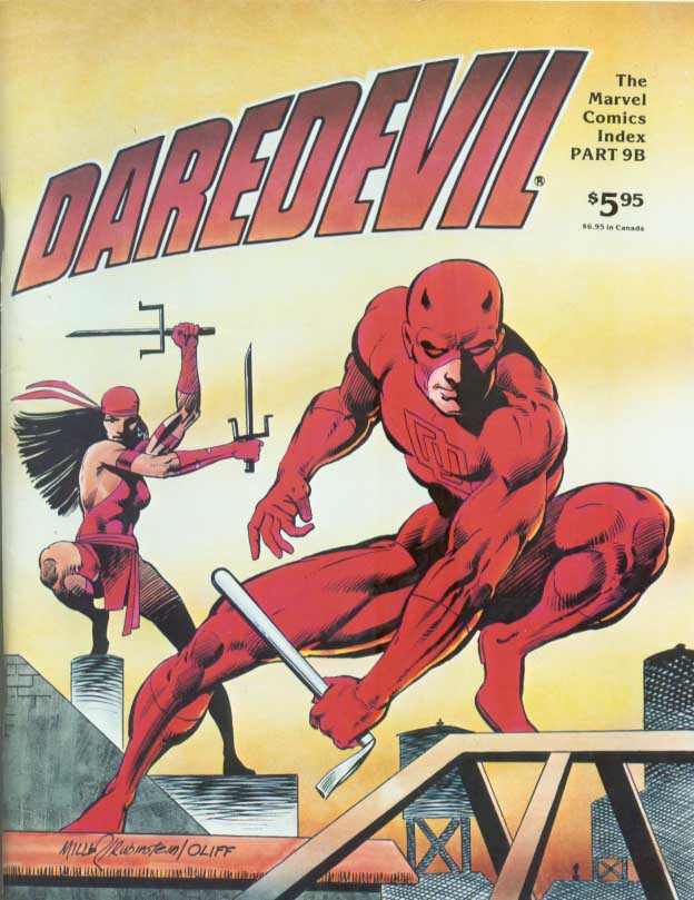 Marvel Comics Index: Daredevil