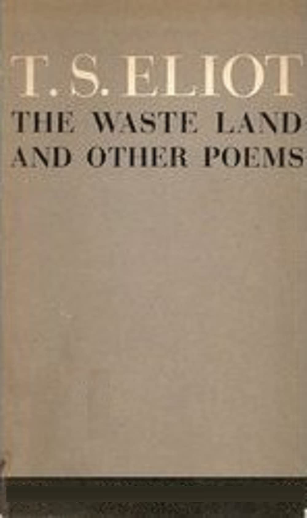 The Waste Land and Other Poems