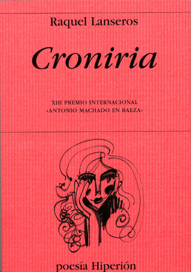 Portada de Croniria, de Raquel Lanseros