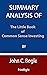Summary Analysis Of The Little Book of Common Sense Investing By John C. Bogle