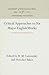 Critical Approaches to Six ...