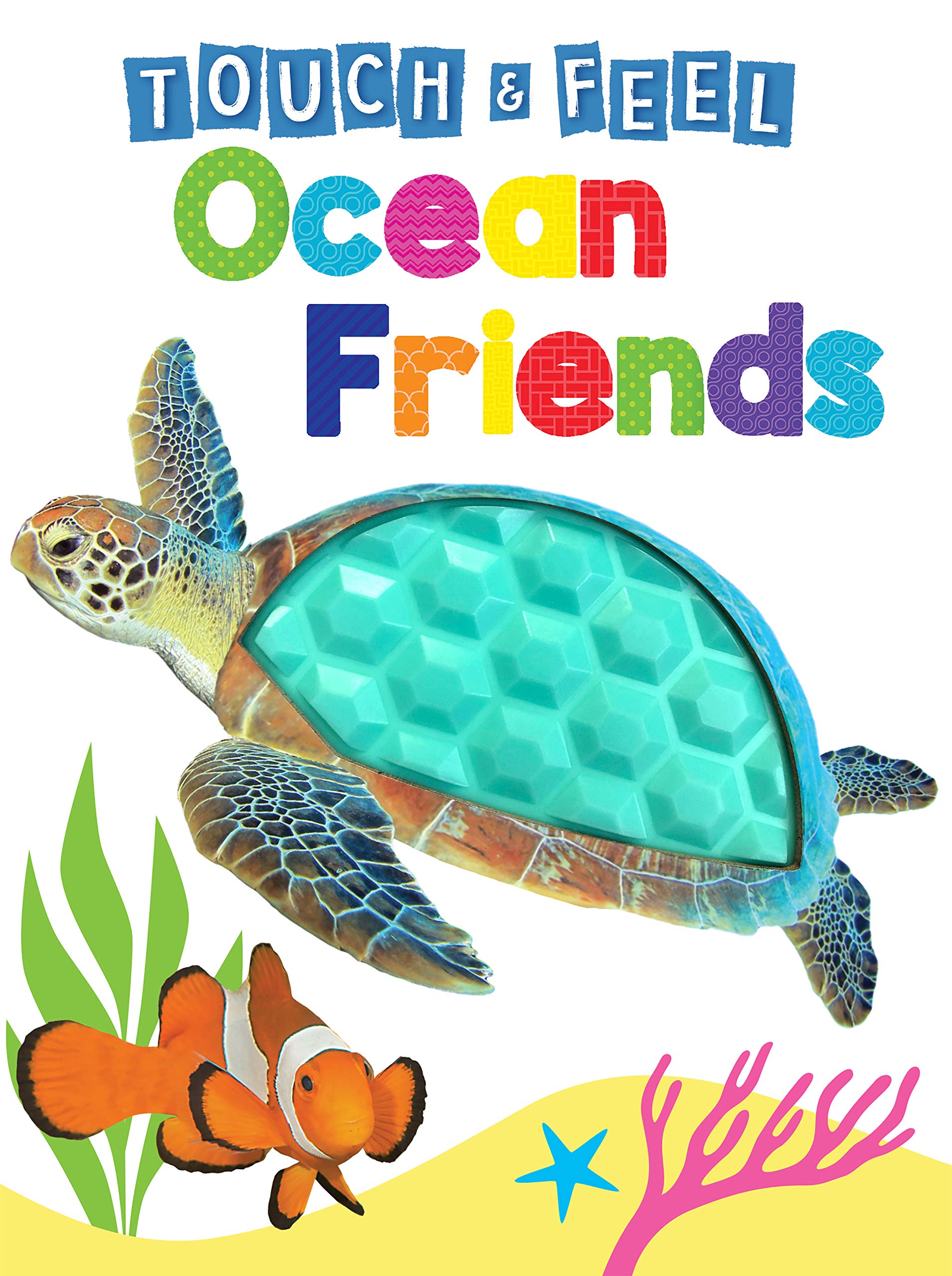 Ocean Friends - Touch and Feel Board Book - Sensory Board Book (Board book)