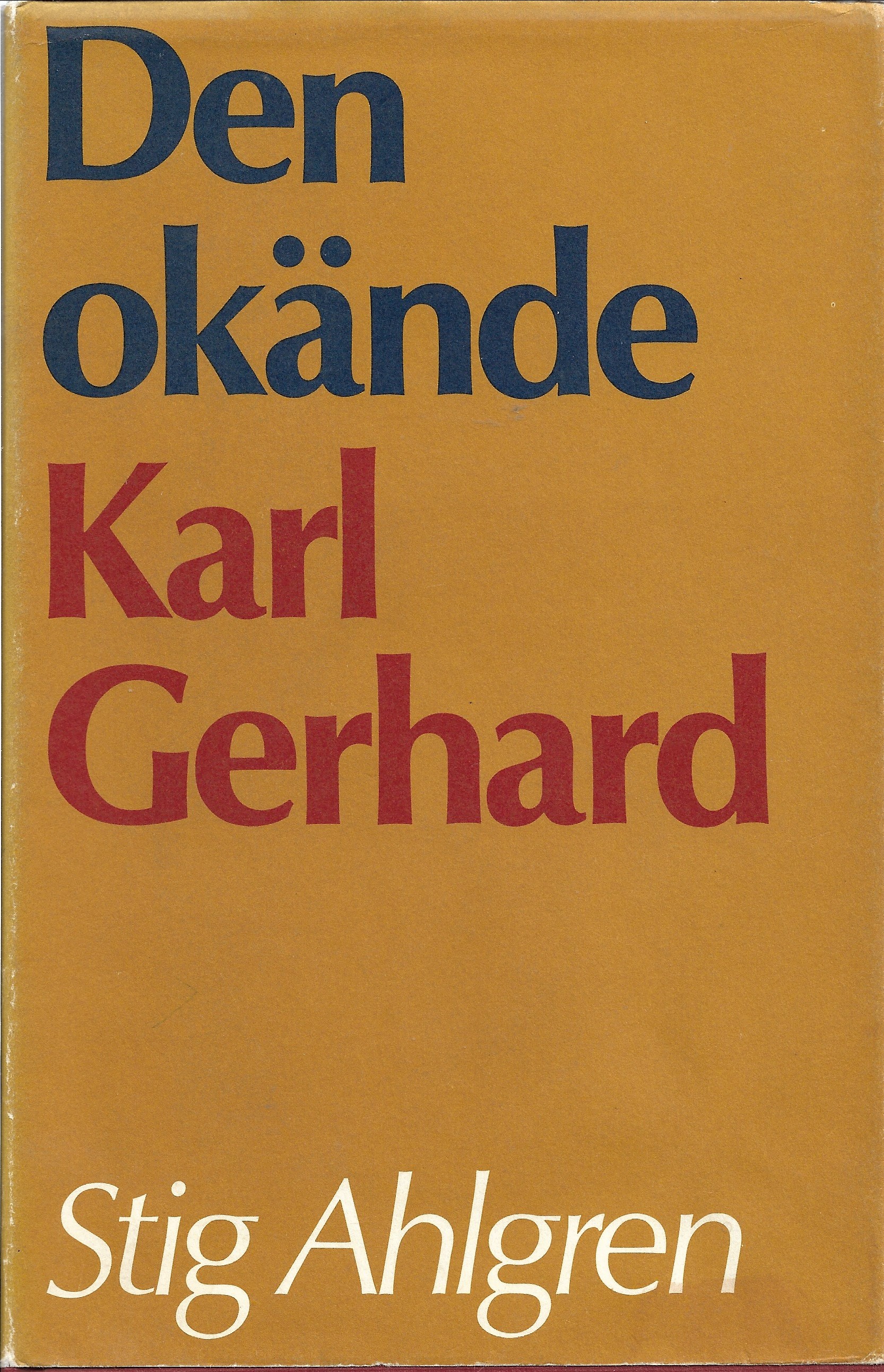 Den okände Karl Gerhard